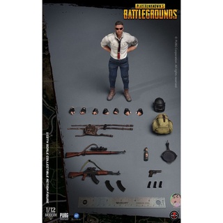 ฟิกเกอร์ทหาร PUBG Figma 1/12 SSG-001