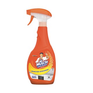 มิสเตอร์มัสเซิล สเปรย์ทำความสะอาดครัว 500 มล. Mr. Muscle Kitchen cleaning spray 500 ml.