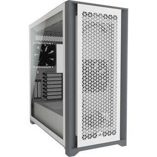 Corsair 5000D AIRFLOW Tempered Glass Mid-Tower ATX PC Case — White CC-9011211-WW #สินค้าใหม่ประกันศุนย์Corsairแท้100%