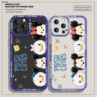 Compatible With Iphone 6 6S 7 8 SE Plus 2020 2022 เคสไอโฟน สำหรับ Case Cartoon Mouse เคส เคสโทรศัพท์ เคสมือถือ Cover Soft Cases