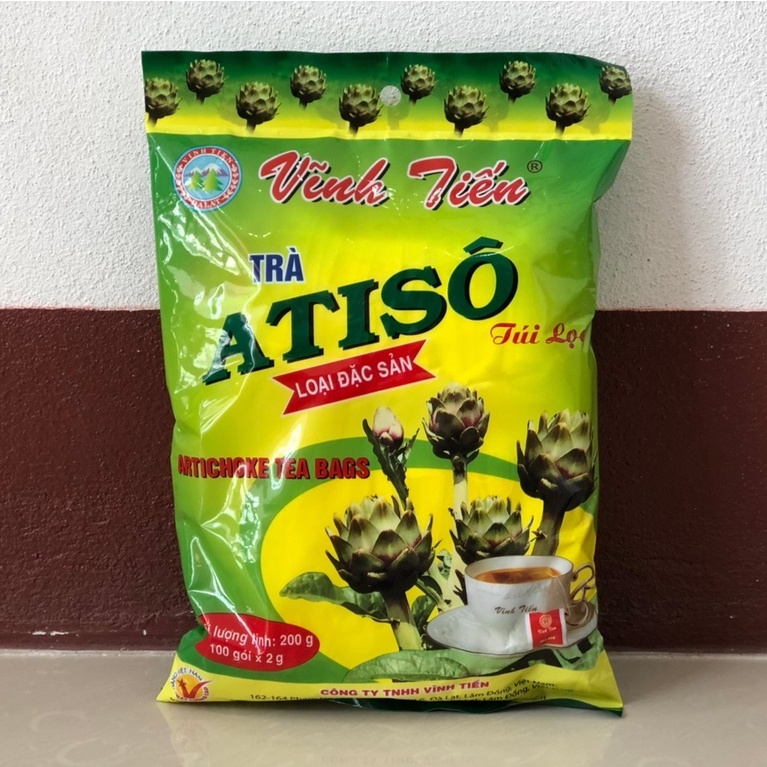 ชาอาร์ติโชค ชาเวียดนาม ชาสมุนไพร (ATISO TEA) (นำเข้าจากเวียดนาม) ขนาด 200 กรัม (100ซอง*2กรัม)