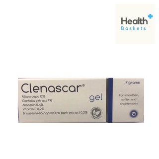 Clenascar gel 7 g ลดรอยแผลเป็น บำรุงผิวหน้า ลดรอยดำ 1หลอด