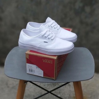 Vans Authentic Classic All White พร้อมกล่อง