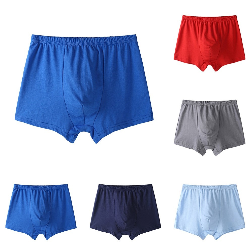 Underwear Men Panties Boxer Breathable Briefs Bulge Cotton Knicker ...