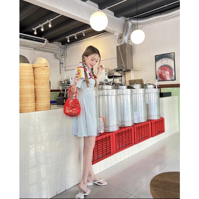 ส่งต่อcintage❗️เดรสตรุษจีน มือ2 🏮🧧ร้านcintage🧧🏮