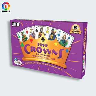 Five Crowns Card board Game Funny friends family interactive game Boy child Girl Toy