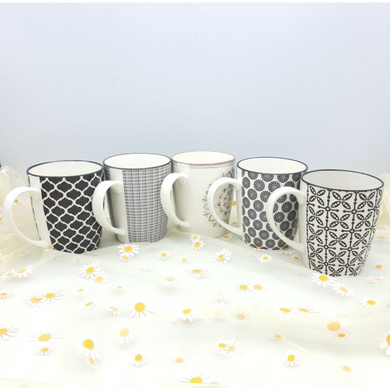 แก้วมัค เซรามิค  ดีไซด์ทันสมัย สวยงาม ทนทาน มี 5 ลาย - รูปที่ 2