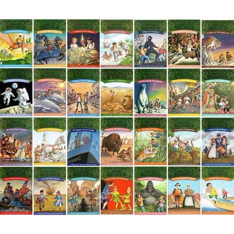The Magic Tree House Season 1 Chapter Books Ages 7-10 - kidsbookcm ...