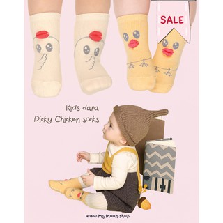 ถุงเท้าเบ็ดน้อยแสนน่ารัก Dicky Chicken Socks นำเข้าจากเกาหลี