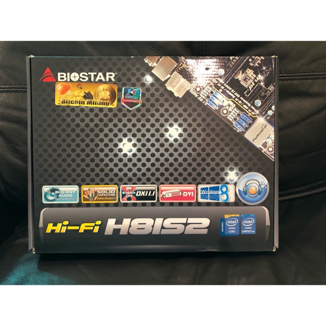 Biostar MB H81S2 1150+ intel G3260+ DDR3 4GB