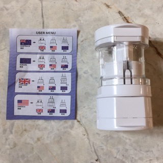 ปลั๊กสำหรับเดินทางต่างประเทศ Travel adapter