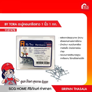 ตะปูคอนกรีตขาว 1นิ้ว / 1x1/2นิ้ว / 2นิ้ว / 2x1/2นิ้ว / 3นิ้ว  กล่องละ 1 กก. BY TORA พร้อมส่ง