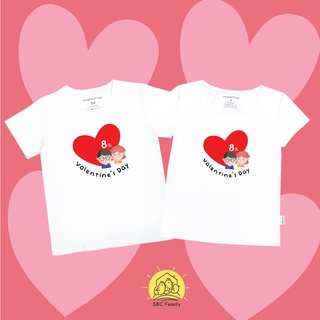 ❤️Sweet Tee❤️ เสื้อคู่รัก เสื้อครอบครัว เลือกลาย/ขนาด/ตำแหน่ง/ใส่ชื่อได้เอง