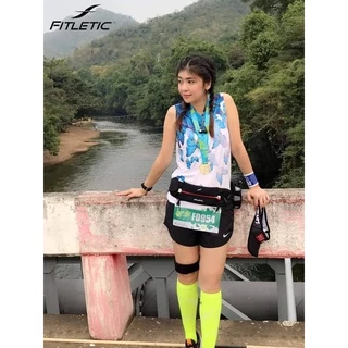 Fitletic Running Belt รุ่น ใส่แข่ง ติดบิบได้ กระเป๋าคาดเอว วิ่ง ใส่สวย ไม่เด้ง ไม่ย้อย เข้ารูป ใส่เจล มือถิอ จากอเมริกา