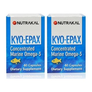 NUTRAKAL Kyo-Epax 550 มก. ดูดซึมได้เร็ว (60 แคปซูล) x 2 กล่อง