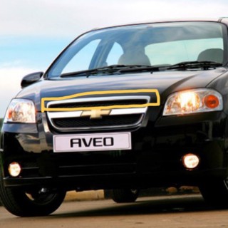 แท้ คิ้วกระจังหน้า ชิ้นบน CHEVROLET AVEO 1.4 1.6 ทุกปี