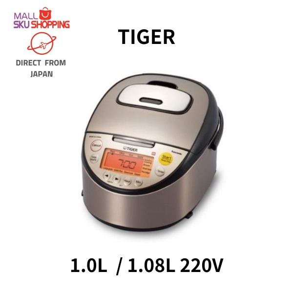 【Direct from Japan】TIGER IH Rice cooker tacook JKT-W10W 1.0L  /JKT-W18W 1.08L 220V made in japan /skujapan