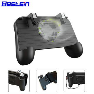 Bestsin Hot Pubg Game Handle With Cooling Function Four In One Heat Sink Handle