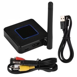 Q4 WiFi Display Dongle HD+AV output Mirroring wifi display receiver Android TV streaming stick HDMI+USB+Audio