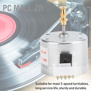 Pc Mall.Zr Dc 12V 3-Speed แปรงไวนิลบันทึกเสียงมอเตอร์ 25มม. 78RPM