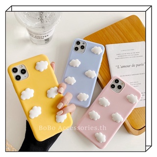 เคสโทรศัพท์ซิลิโคน TPU แบบนิ่ม ลายก้อนเมฆ 3D สําหรับ VIVO 1806 V2027 1716 1812 1808 1603 1723 V2022 1920 1814 V2023 1606 1817 1820 1811 1906