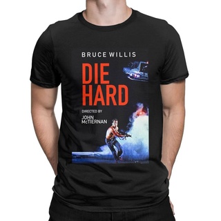 เสื้อยืด พิมพ์ลายภาพยนตร์ Nakatomi John Plaza Film Bruce Willis สําหรับผู้ชาย