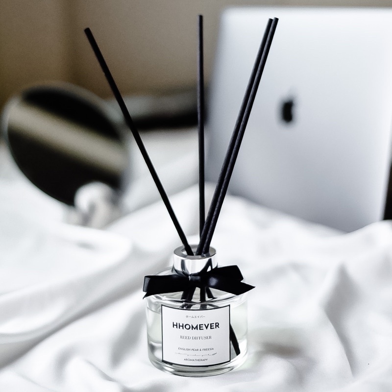 ก้านไม้หอม หอมเอเวอร์ HHOMEVER Reed Diffuser กลิ่น อโรม่า กลิ่นหอมยาวนาน ปลอดภัย ไม่เวียนหัว