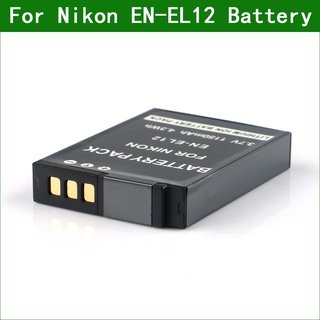 EN-EL12 ENEL12 EN EL12 Digital Camera Battery for Nikon COOLPIX S9300 S9400 S9500 W300 A900 S9900 B600