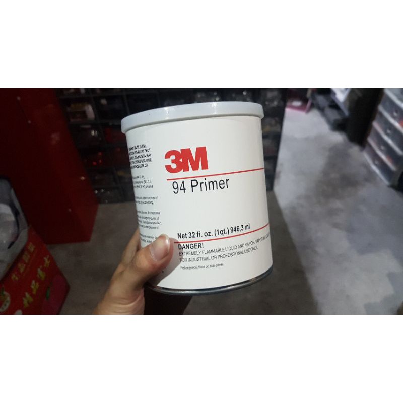 น้ำยาเสริมกาว 3M Primer 94 น้ำยาช่วยการยึดเกาะผิวขอบงานสติกเกอร์ประสานกาว ไพรเมอร์น้ำยารองพื้นประสาน