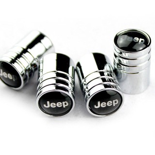 JEEP Car LOGO tire valve Cherokee Grand Cherokee Wrangler Unlimited Dust cap