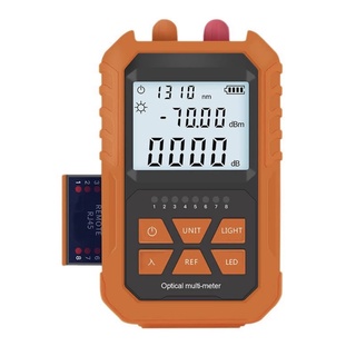 4 In 1 Optical Power Meter Visual Fault Locator 5Km ปากกาแสง LED OPM เครือข่ายสายไฟเบอร์ออปติกเครื่องทดสอบเครื่องมือ