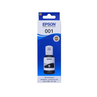 EPSON  001 BK (C13T03Y100) สีดำ หมึกเติมอิงค์เจ็ท จำนวน 1 ชิ้น