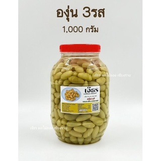 ผลไม้ดอง องุ่นดอง (3รส) ขวดโหล 1,000 กรัม + พริกเกลือรสเด็ด