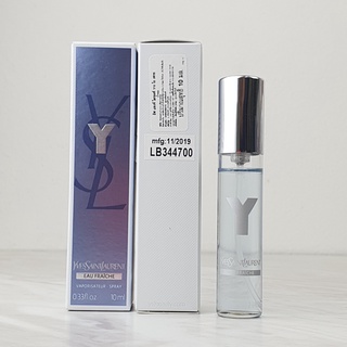 น้ำหอมจิ๋วมินิ Yves Saint Laurent Y LIVE (Y EAU FRAÎCHE) ขนาด 10ml พร้อมกล่องหัวสเปย์