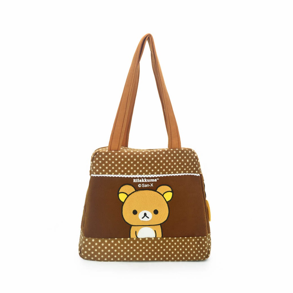 Rilakkuma ลิขสิทธิ์แท้ ตุ๊กตา กระเป๋าสะพาย ริลัคคุมะ (Rilakkuma) Brown