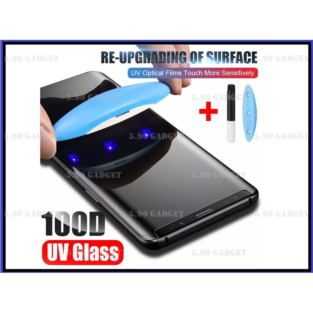 Huawei Mate 20 Pro/Mate 30 Pro/P30 Pro/P40 Pro UV Light Full Glue Tempered Glass