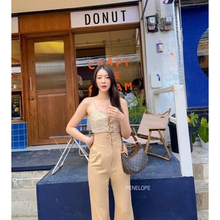 NORI CARAMEL TOP+PANTS