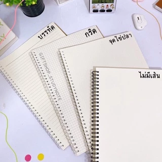 สมุดจดบันทึก 📗สินค้าพร้อมส่ง 📖สมุดปกดำ มี75แผ่น 📓ซื้อ 5เล่มฟรี1 เล่ม กระดาษขาว กระดาษถนอม