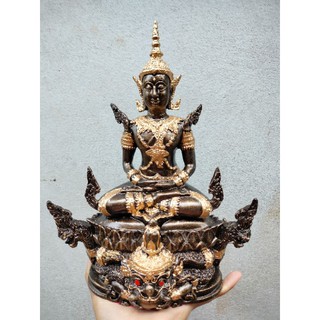 พระสมเด็จจักพรรดิ์ประทับราหูแร่เหล็กน้ำพี้
