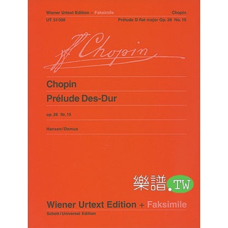 CHOPIN PRELUDE DES-DUR(UT51008)แบบฝึกหัดเปียโนคลาสสิค