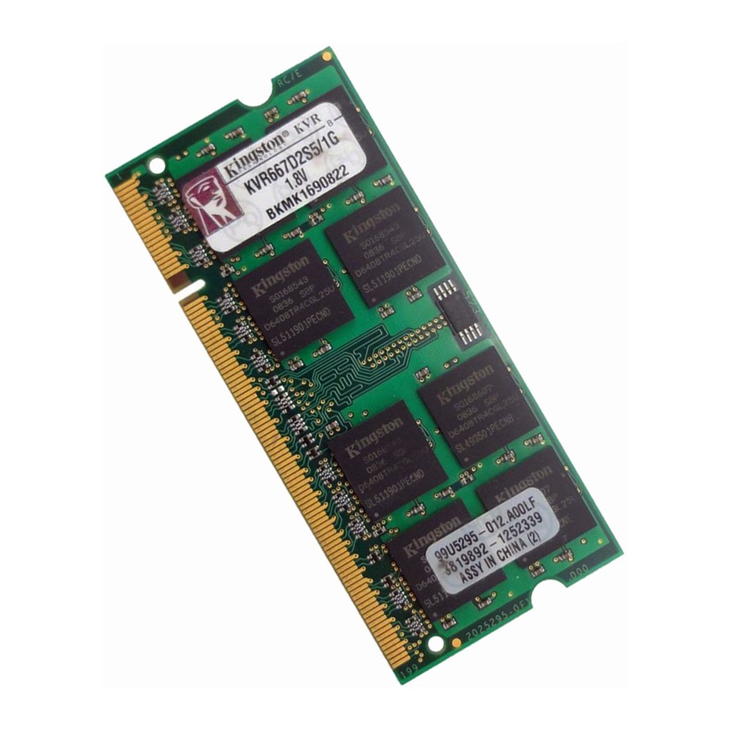 Kingston DDR2 RAM 1Gb 667Mhz สําหรับแล็ปท็อป - ผสม