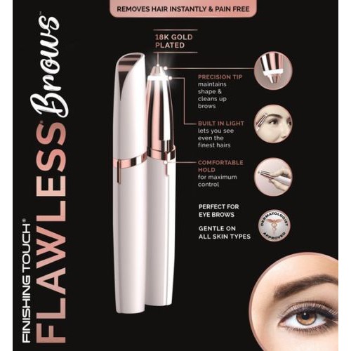 flawless eyebrows trimmer