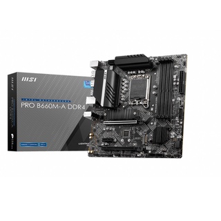 Mainboard MSI PRO B660M-A DDR4 LGA-1700  (รับประกัน3ปี)