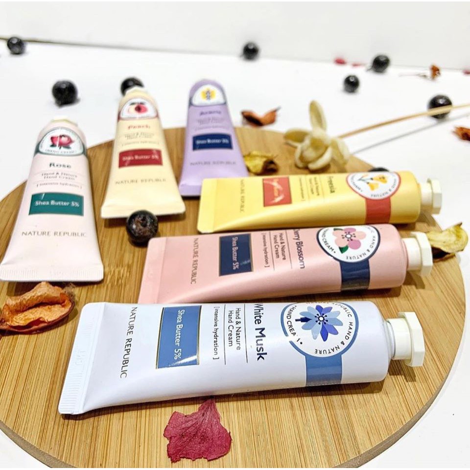 NATURE REPUBLIC HAND NATURE HAND CREAM (30ml) ครีมบำรุงมือ - nature ...