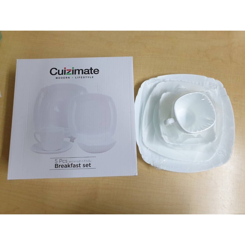 ชุดจานชาม Cuizimate 5 ชิ้น ราคาประหยัด