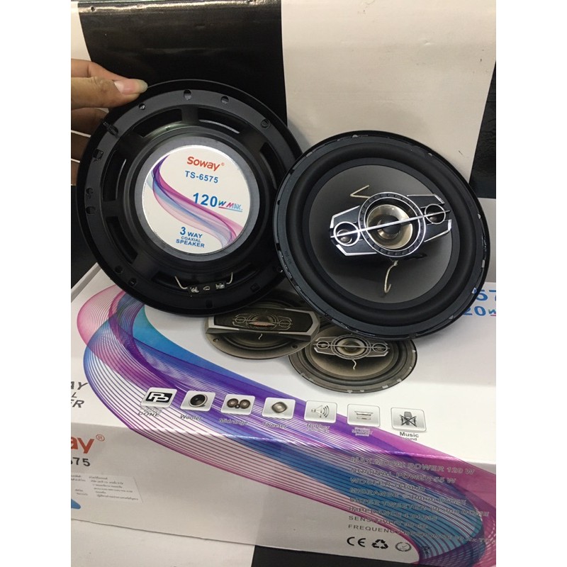 6” Soway TS-657สามทาง