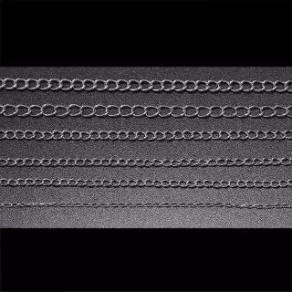 โซ่เครื่องประดับสแตนเลส 0.3-0.8mm 2-5 เมตร DIY สร้อยข้อมือสร้อยคอ สายคล้องจี้พวงกุญแจ อุปกรณ์ทำเครื่องประดับ St.kunkka