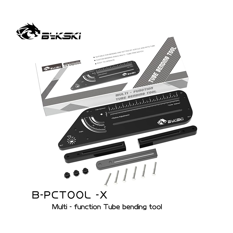 Bykski แม่พิมพ์ดัดท่ออะคริลิค PMMA PETG ท่อแข็ง ท่อคอมพิวเตอร์ ระบายความร้อน B-PCTOOL-X สีดํา อเนกประสงค์