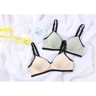 PU เสื้อในไร้โครงสีพลาสเทลน่ารักๆ รุ่น B-053 เสื้อในดันทรง สีน่ารักมีหลายสี ใส่สบายพร้อมส่ง เเนะนำสั่งเพิ่ม2ไซส์นะคะ