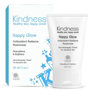 Kindness Happy Glow Antioxidant Radiance Moisturizer 30ml. ไคนด์เนส แฮปปี้ โกลว์ แอนตี้ออกซิแดนท์